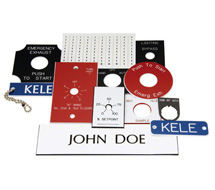 Kele Engraved Phenolic Labels Labels